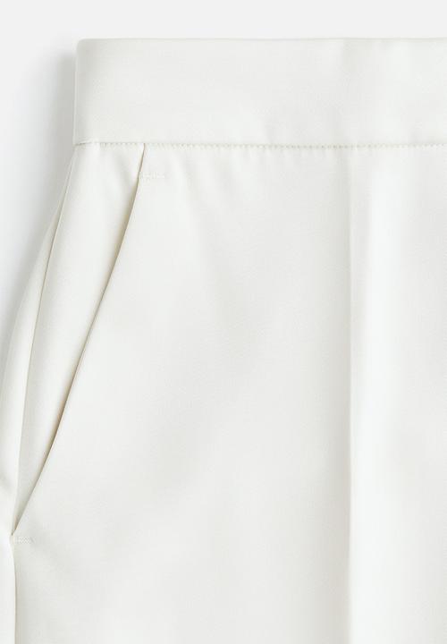 H&M - Wide trousers - white