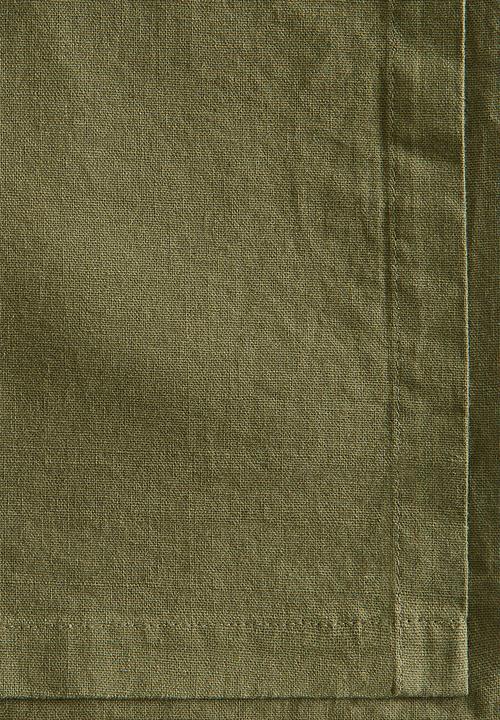 H&M - Linen-blend tablecloth - forest green