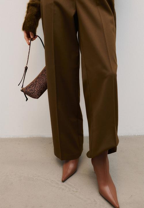 H&M - Heeled ankle boots - brown