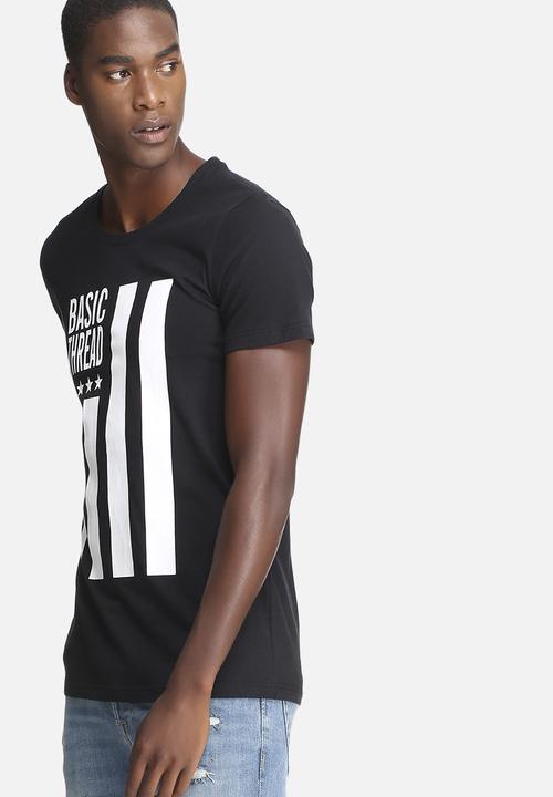 basicthread - Graphic scoop tee