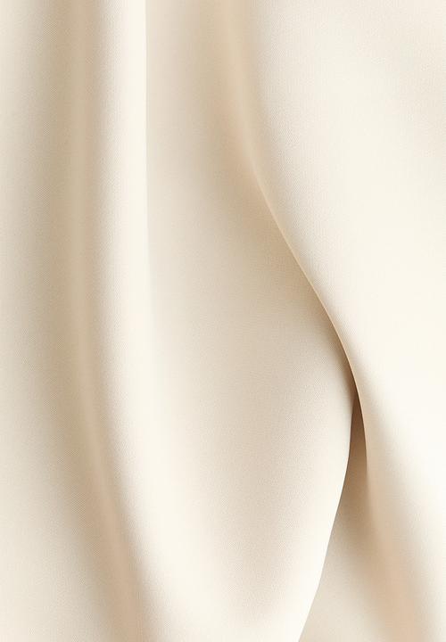 H&M - Flared strappy dress - light beige