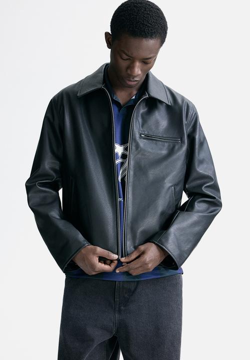 H&M - Collared jacket - black