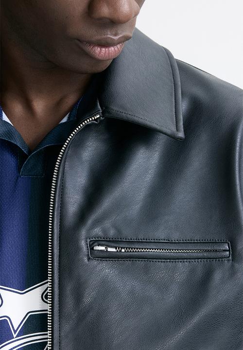 H&M - Collared jacket - black