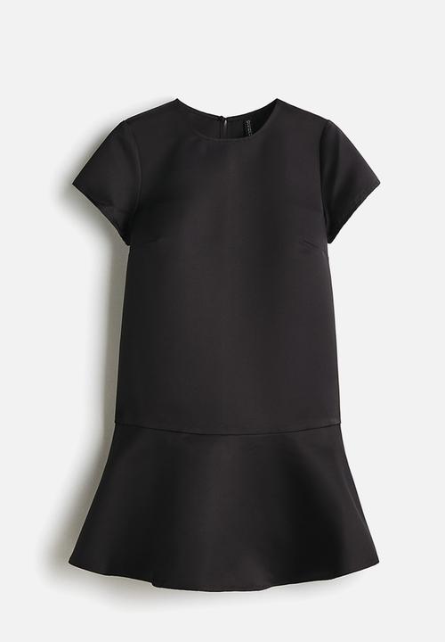 H&M - Satin dress - black