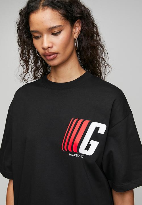 GALXBOY - GO T-SHIRT  - BLACK