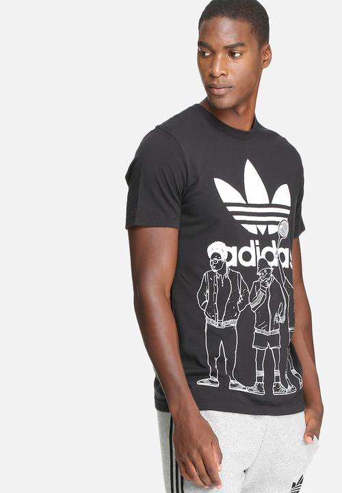 adidas Originals - Block-party trefoil tee
