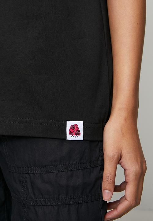 GALXBOY - GO T-SHIRT  - BLACK