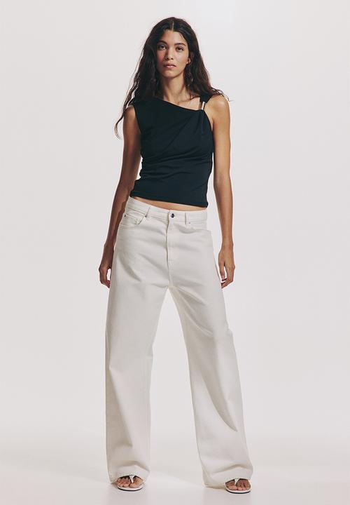 H&M - Draped top - black