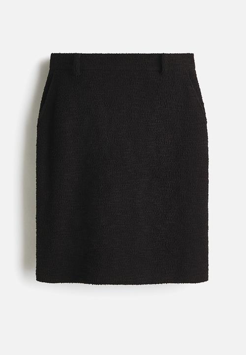 H&M - Jersey pencil skirt - black