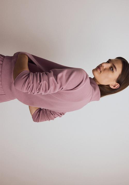 H&M - Slim fit track jacket - antique rose