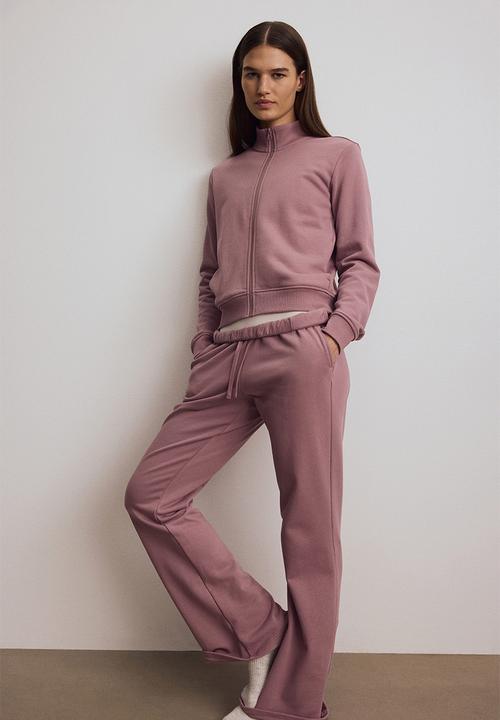 H&M - Slim fit track jacket - antique rose