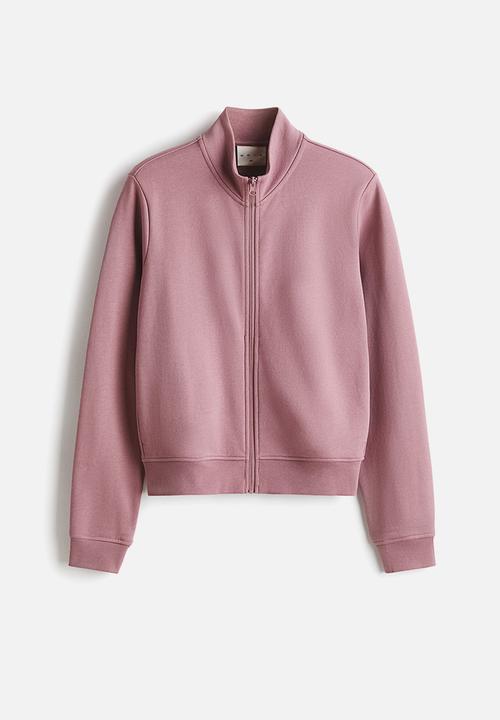 H&M - Slim fit track jacket - antique rose
