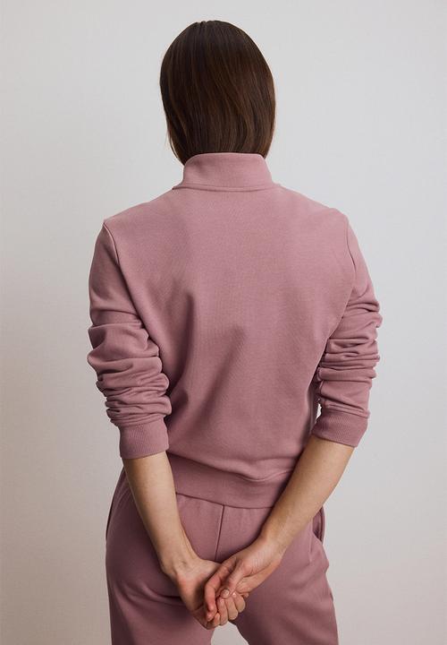H&M - Slim fit track jacket - antique rose