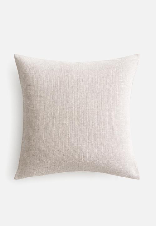 H&M - Chenille cushion cover - light greige