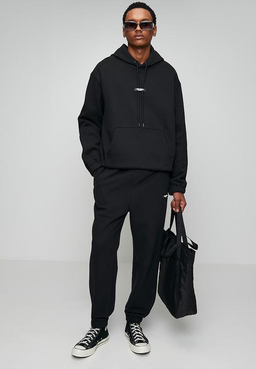 Steve Madden - Rory Relaxed Fit Hoody - Black
