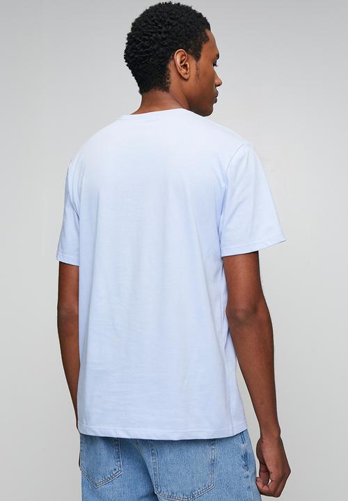 Calvin Klein - Short Sleeve 30S Micro Monologo Graphic Tee - Casual Blue