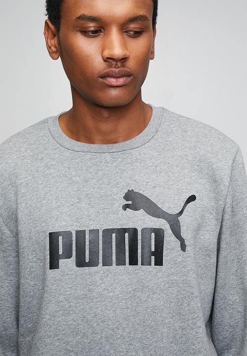 PUMA - ESS No. 1 Logo Crew FL M - Medium Gray Hea