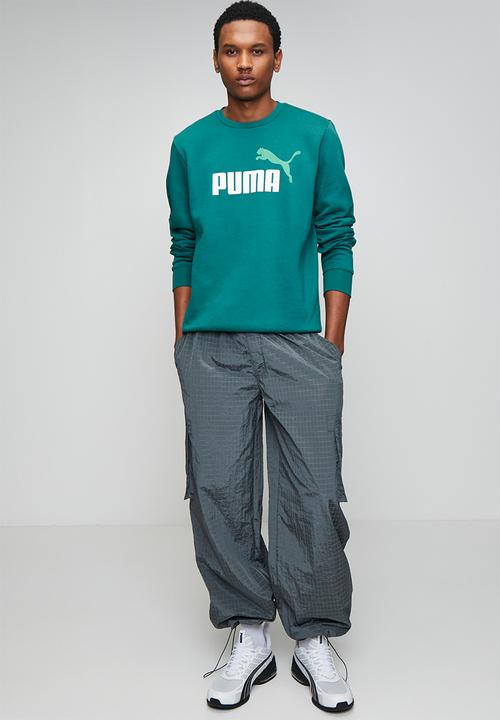 PUMA - ESS 2 COLOR No. 1 Logo Crew FL - Emerald Ice