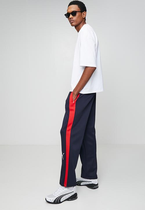 PUMA - T7 Relaxed Big Cat Track Pants op DK - New Navy