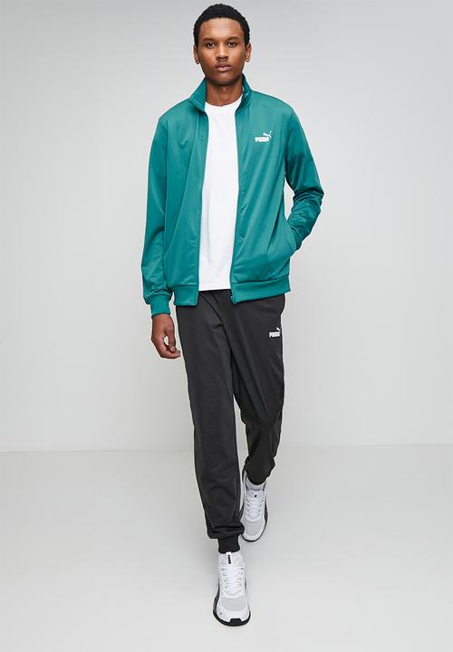 PUMA - ESS Poly Tracksuit set - Emerald Ice