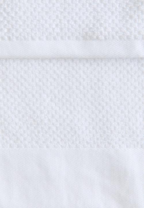 H&M - Cotton terry bath sheet - white