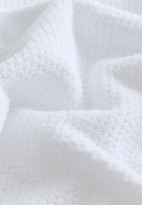 H&M - Cotton terry bath sheet - white
