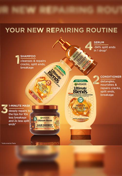 Garnier - Ultimate Blends Honey Treasures Repair Serum 115ml