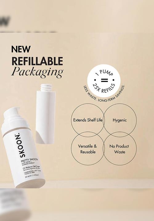 SKOON. - Refill PRETTY SMOOTH Oil-Balance Gel-Cream