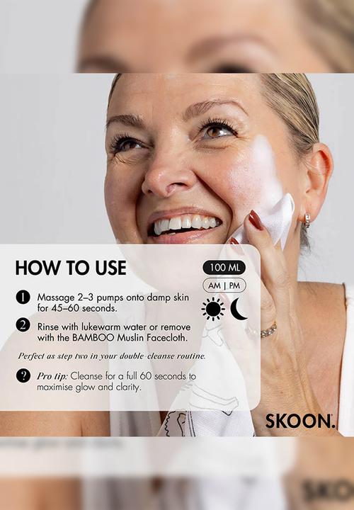 SKOON. - OH SO BUBBLY - SugarFoam™ Soothing Cleanser