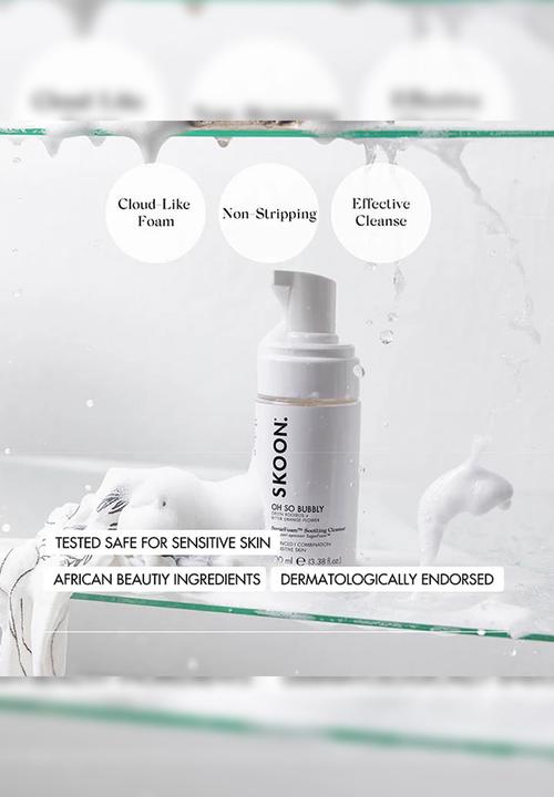 SKOON. - OH SO BUBBLY - SugarFoam™ Soothing Cleanser
