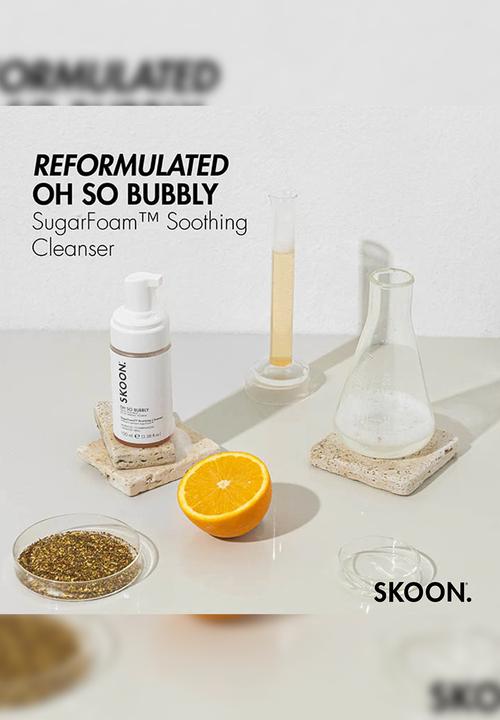 SKOON. - OH SO BUBBLY - SugarFoam™ Soothing Cleanser