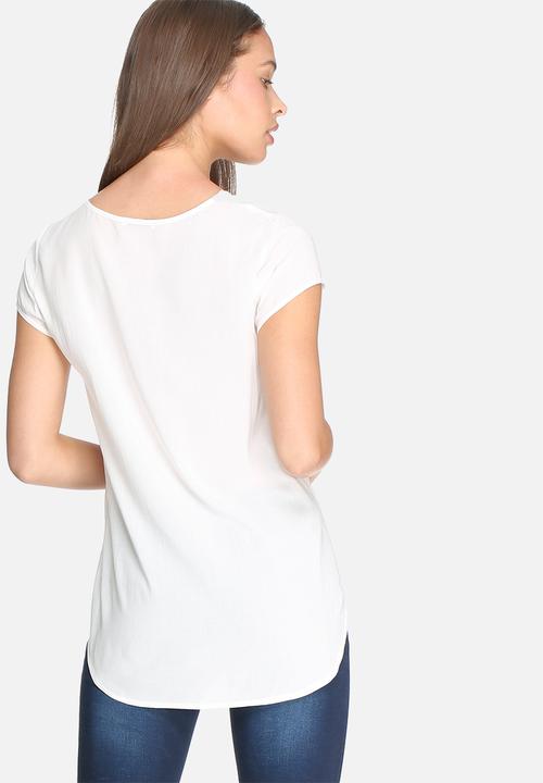 dailyfriday - Short sleeve woven top
