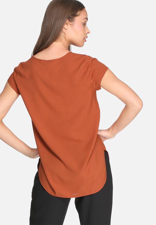 dailyfriday - Short sleeve woven top
