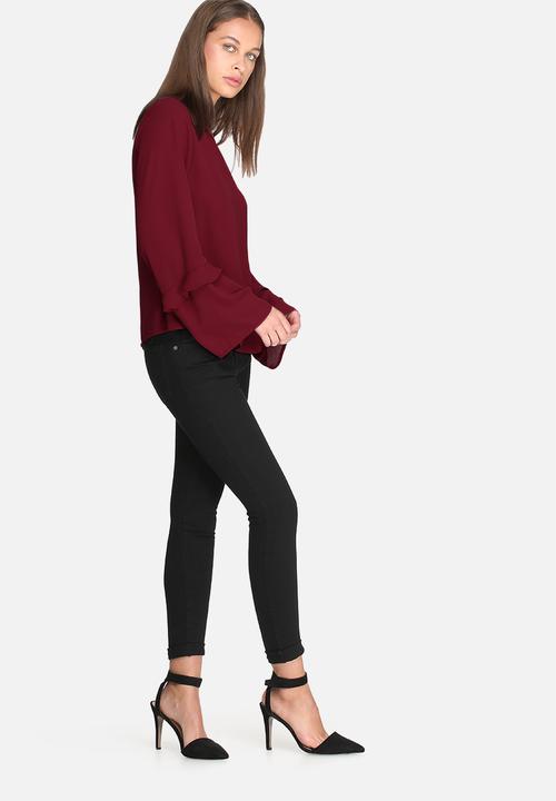 dailyfriday - Fluted sleeve blouse