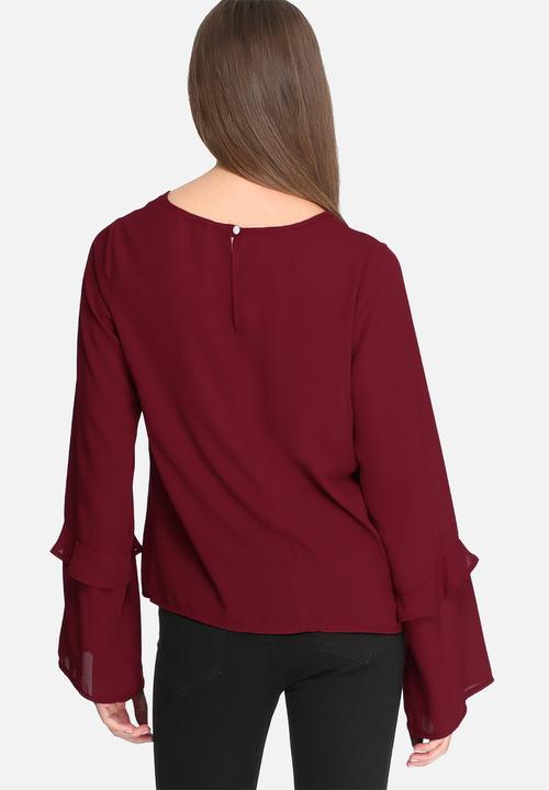 dailyfriday - Fluted sleeve blouse
