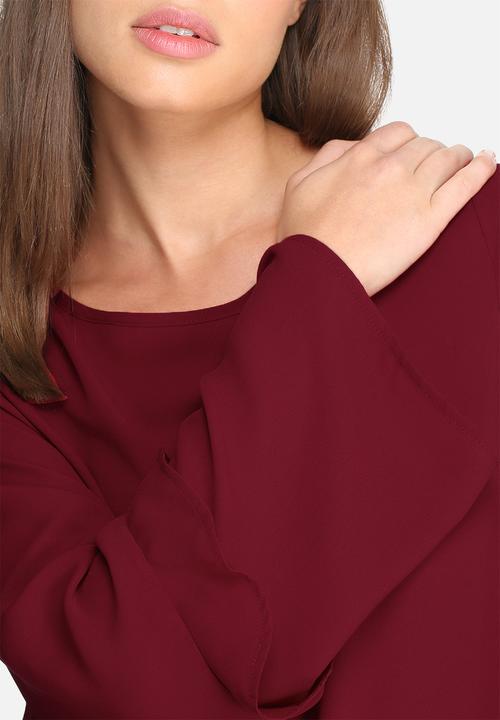 dailyfriday - Fluted sleeve blouse