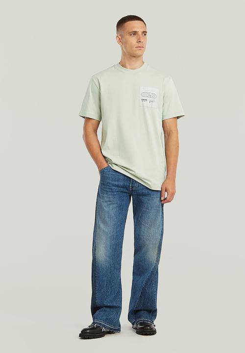 G-STAR - Applique Gr R T - Pale Green