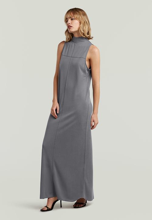 G-STAR - Long flowy mock t dress wmn - orphus