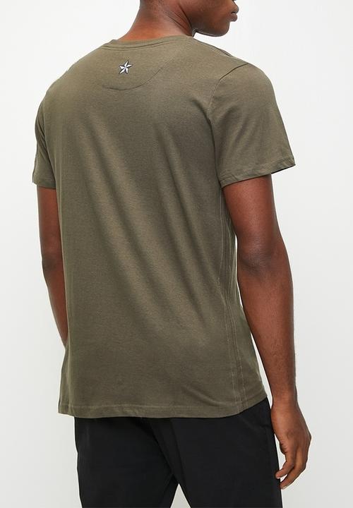 Brave Soul - T-Shirts - Khaki