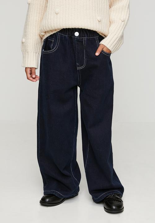 Pop Candy - Wide leg jeans - dark navy