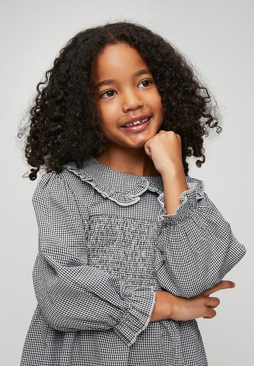 Pop Candy - Smocked dress - charcoal