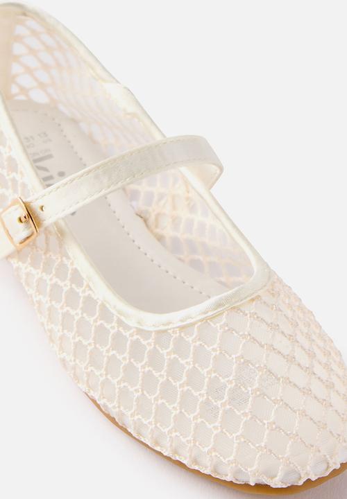 Cotton On - Olivia Ballet Flat - Vanilla/Woven