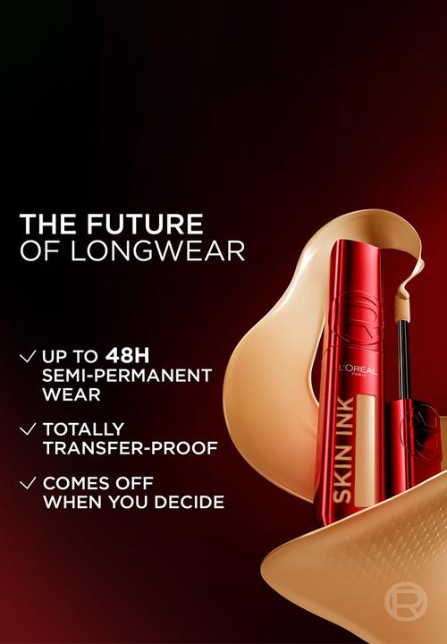 L'Oreal Paris - Infaillible Skin Ink Semi-permanent 2-in-1 Foundcealer - Light Warm 125