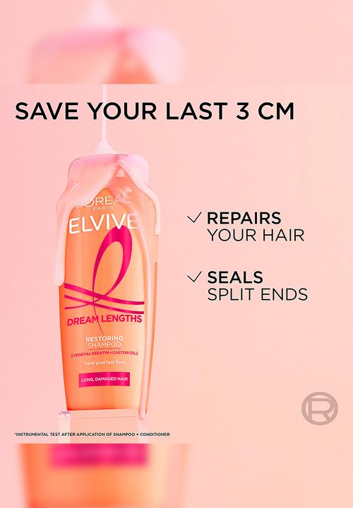 L'Oreal Paris - Elvive Dream Lengths Shampoo - 700ml