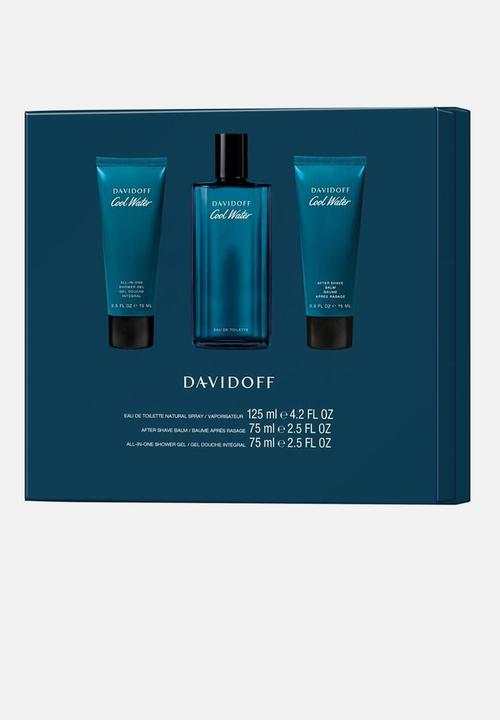 DAVIDOFF Fragrances - Davidoff Cool Water Edt 3 Piece Gift Set - 100ml