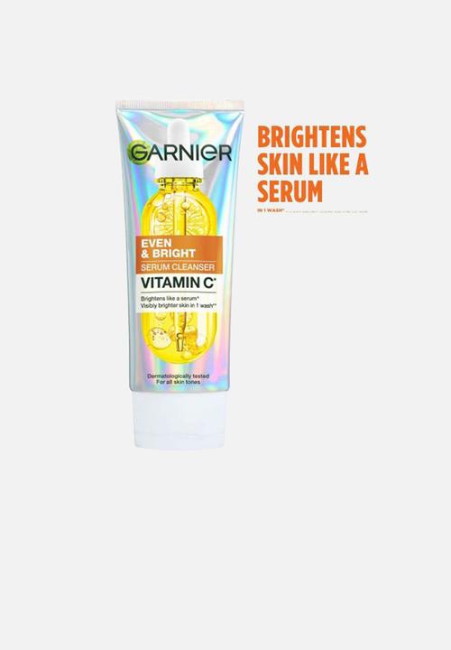 Garnier - Even and Bright Vitamin C Booster Serum Regime Bundle Set- 3 Piece