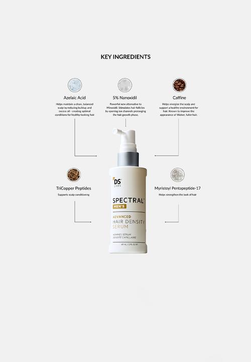 DS Laboratories  - Spectral Men’s Hair Density Treatment 5% Nanoxidil - 60ml