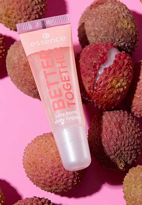 essence - Say It With Juicy Better Together Juicy Bomb Shiny Lipgloss  - 01  Lovely Litchi