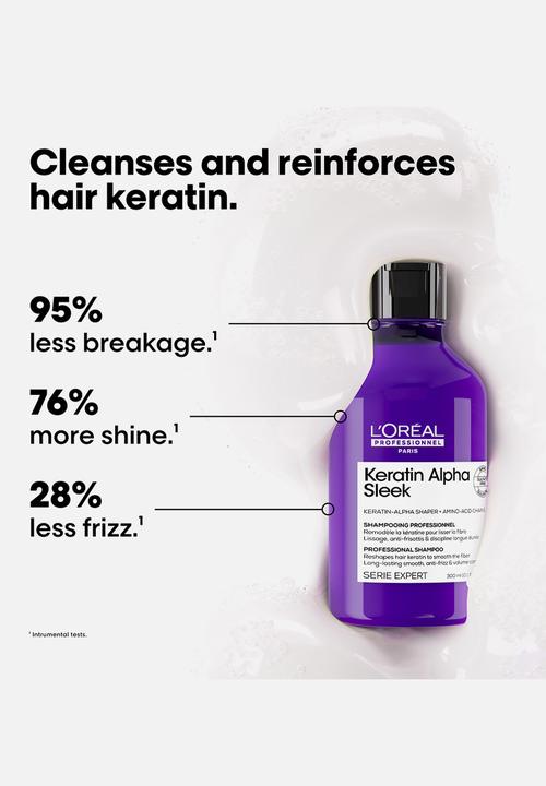 L’Oreal Professionnel - Keratin Alpha Sleek Shampoo 300ml