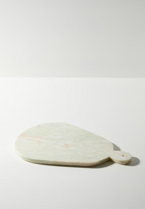 Sixth Floor - Organic Marble Chopping Board - Green & White